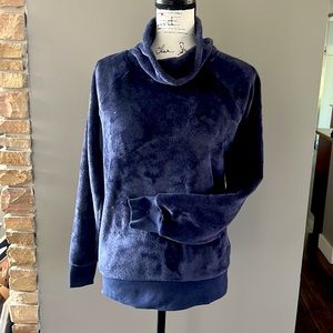 Gaiam Cozy Turtleneck Blouse - Size S